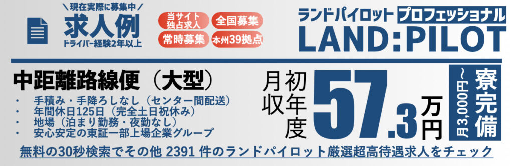 トラック運転手はやめとけ 理由7選 辞めてよかったの声や年収も紹介 底辺ではありません Land Pilot Com 日本最大級のトラックドライバー 転職メディア