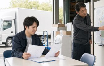 家電配送の求人条件と候補便を比較表で確認する応募者