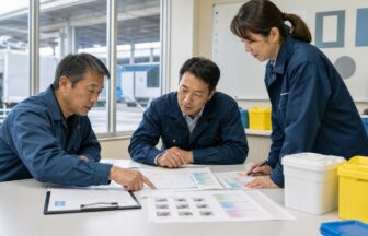感染性廃棄物収集運搬の技能台帳と次の役割を検討する担当者
