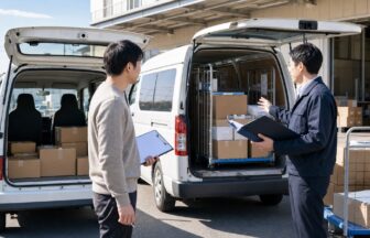 宅配便求人の車両・担当区域・勤務条件を候補拠点で比較する応募者